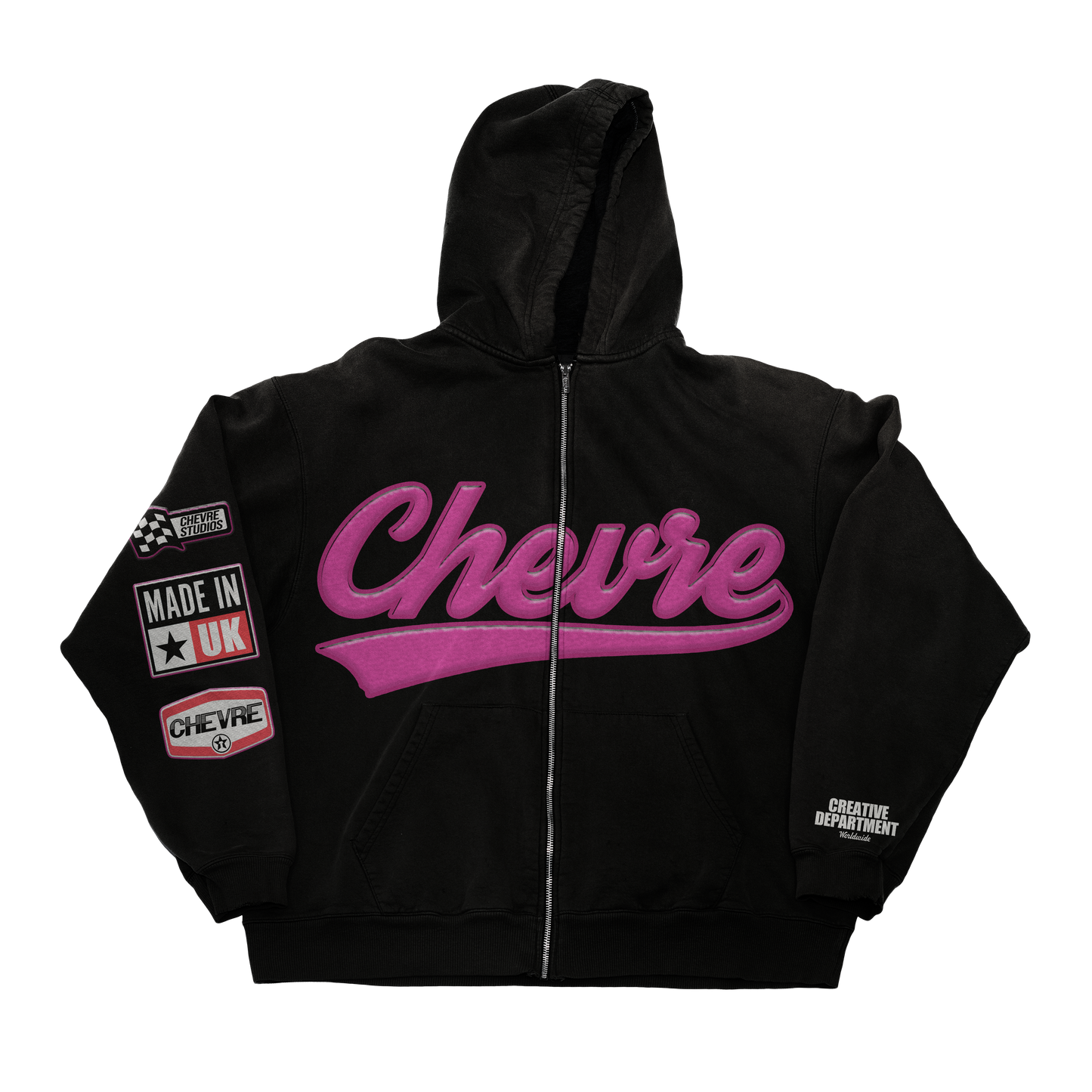 Chevre Embroided Hoodie